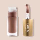 INIKA Organic Tinted Lip Oil - Collagen + Squalane 5ml - Cinnamon
