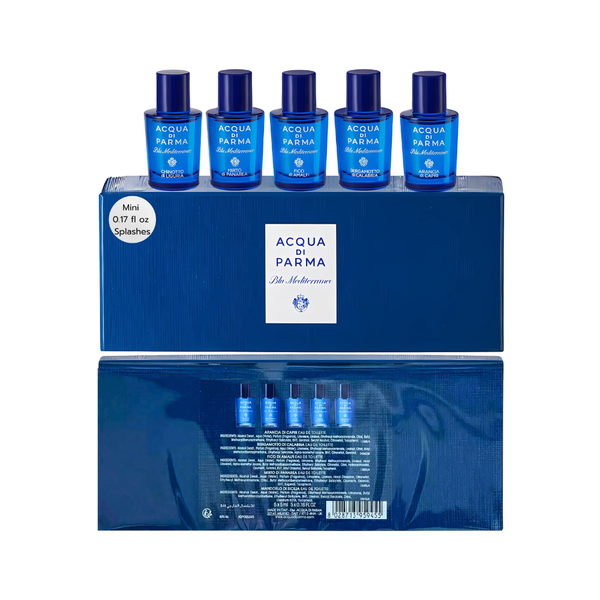Acqua Di Parma Blu Mediterraneo 5-Piece Miniature Unisex Fragrance Set - beauty Affairs2