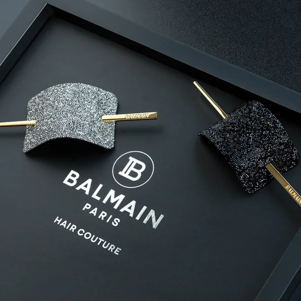 Balmain Luxury Hair Crystal Barrette Limited Edition (Black) - Beauty Affairs 2
