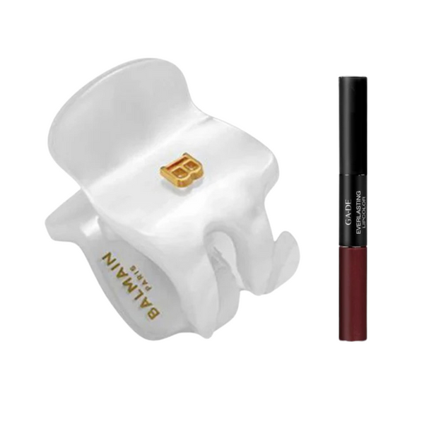 Balmain Hair Pinch Clip Extra Small + BONUS lipstick