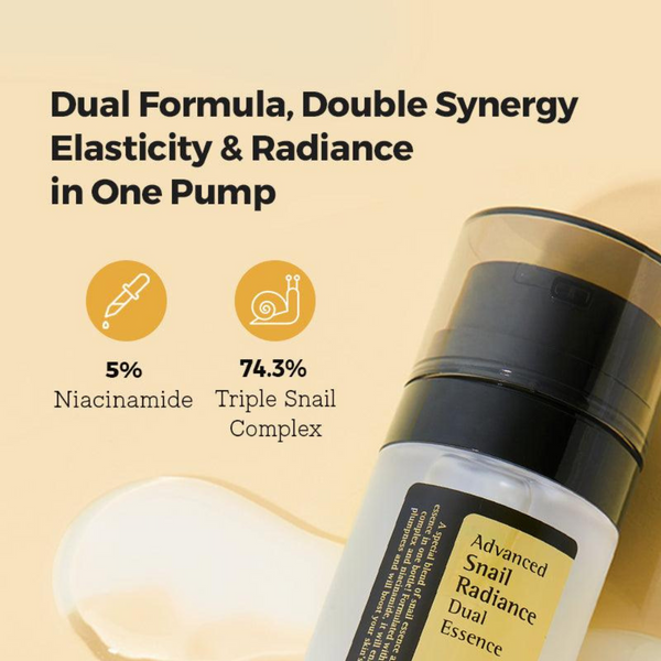 COSRX Advanced Snail Radiance Dual Essence 80ml - Beauty Affairs 2