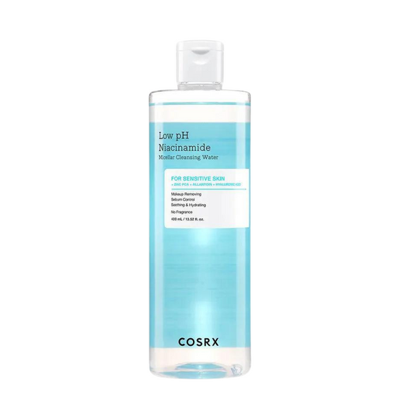 COSRX Low pH Niacinamide Micellar Cleansing Water 400ml - Beauty Affairs 1