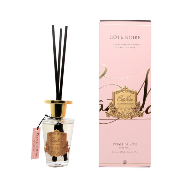 Cote Noire Diffuser Charente Rose (150ml Gold)-Beauty Affairs1