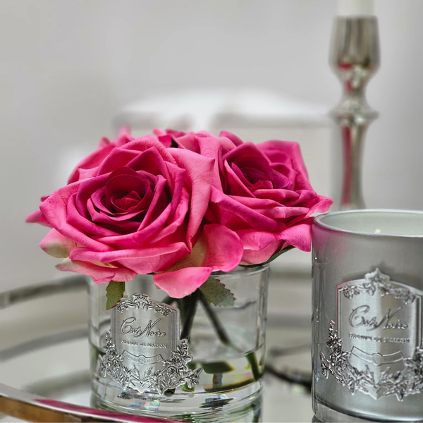 Cote Noire Five Roses Magneta (Silver & Clear) - Beauty affairs2