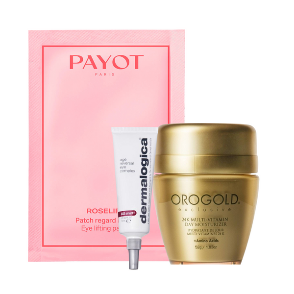 Dermalogica & Payot & Orogold Anti-Aging Eye Lift & Retinol Set - Beauty Affairs 1