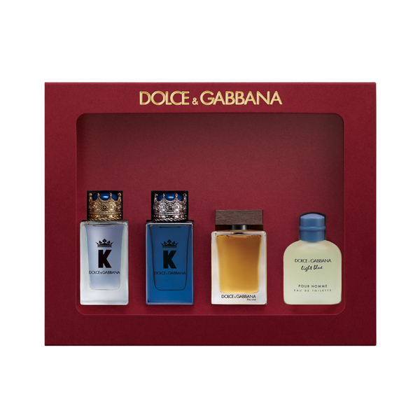 Dolce & Gabbana 4pcs Mini Fragrance Discovery Set For Men