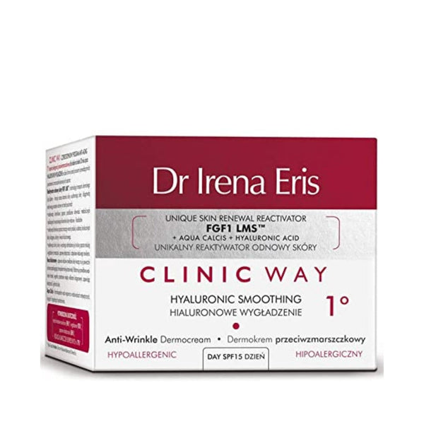 Dr Irena Eris Clinic Way 1° Hyaluronic Smoothing Anti-Wrinkle Dermo Cream Day Care Dr Irena Eris