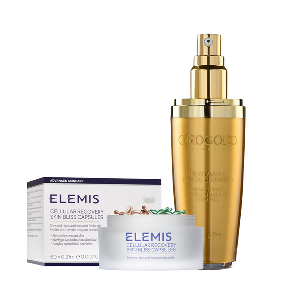 Elemis & Orogold Day & Night Skin Hydration & Cleanse Summer Set - Beauty Affairs 1