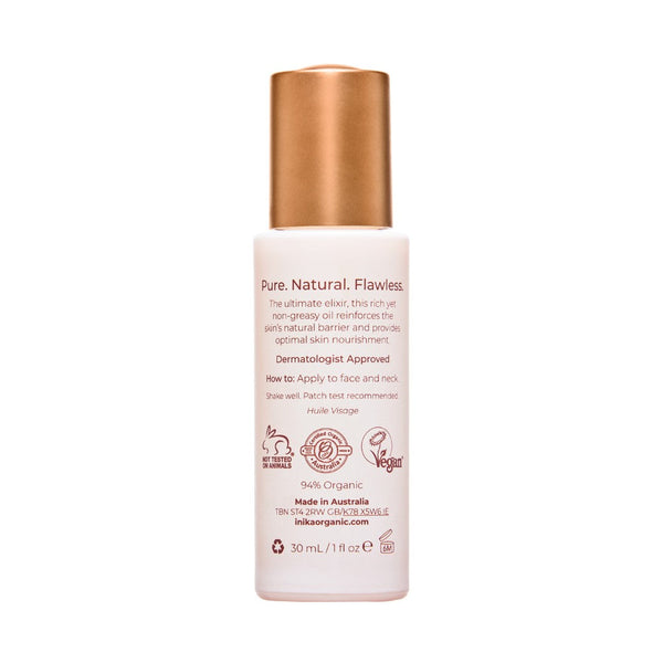 INIKA Organic Phyto-Active Face Oil (30ml) - Beauty Affairs2
