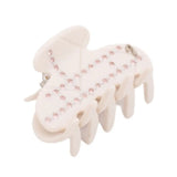Janeke & Swarovski Hair Clip Small - Ivory