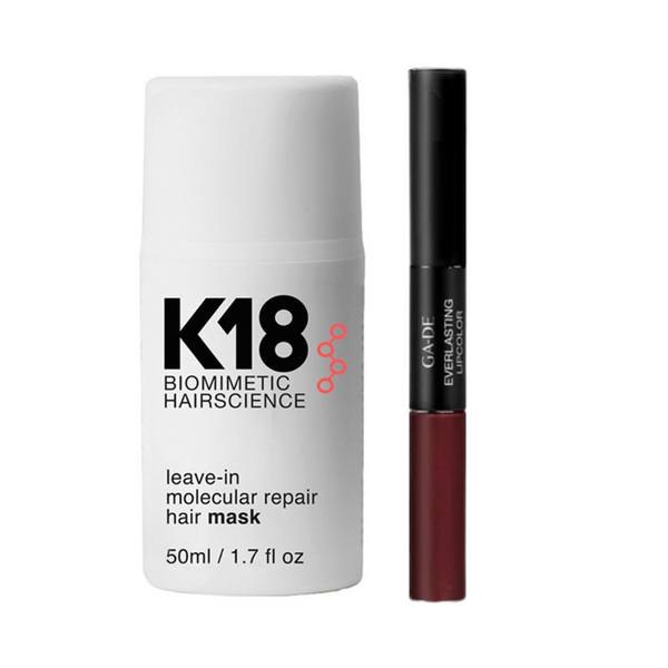 K18 Leave-In Molecular Repair Mask + BONUS lipstick (50ml) - Beauty Affairs 1