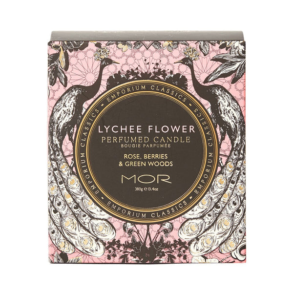 MOR Emporium Classics Lychee Flower Perfumed Candle 380g - Beauty Affairs2