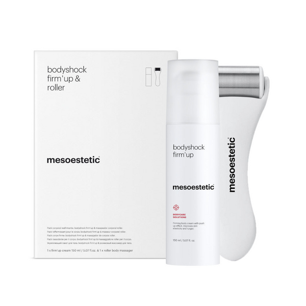 Mesoestetic Body Care Bodyshock Firm'up 150ml + Roller- Beauty Affairs 1