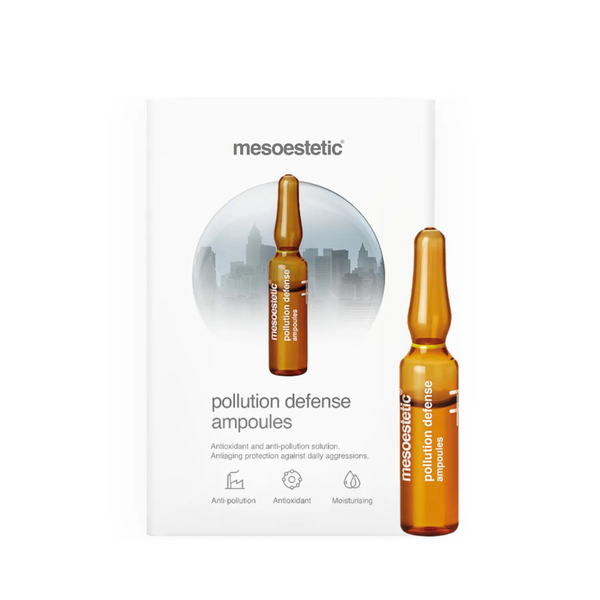 Mesoestetic Global Anti-Ageing Solutions Pollution Defense Ampoule 10 x 2ml - Beauty Affairs 2