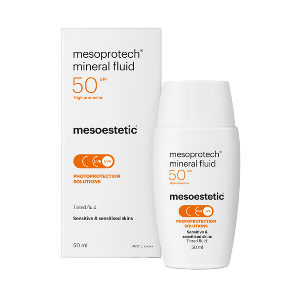 Mesoestetic Mesoprotech Mineral Fluid SPF50+ 50ml - Beauty Affairs 1