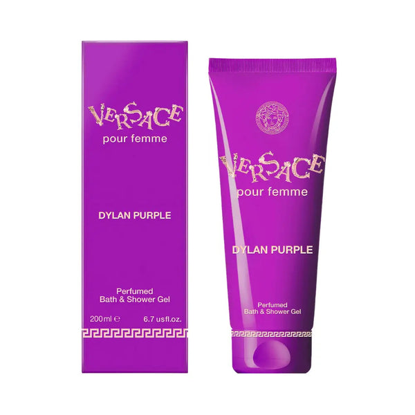 Versace Dylan Purple Perfumed Bath & Shower Gel 200ml Versace - Beauty Affairs 2