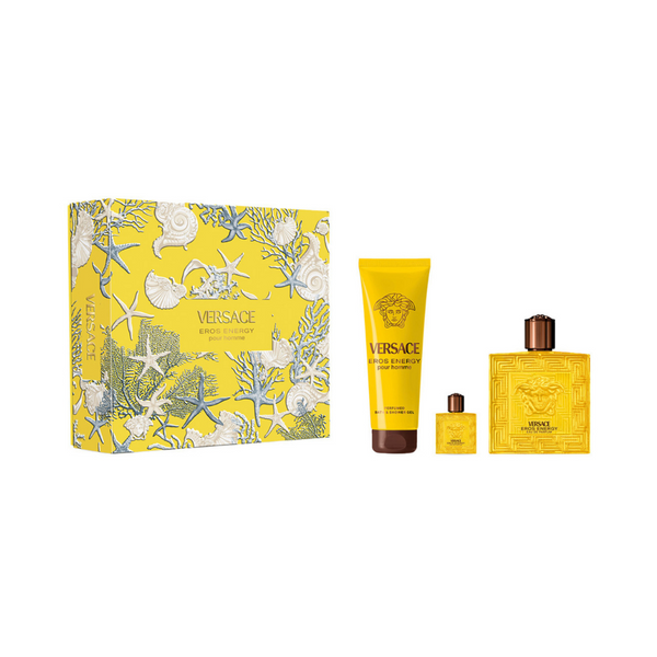 Versace Eros Energy EDP 100ml 3 Piece Gift Set