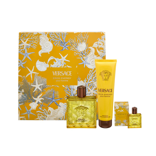 Versace Eros Energy EDP 100ml 3 Piece Gift Set