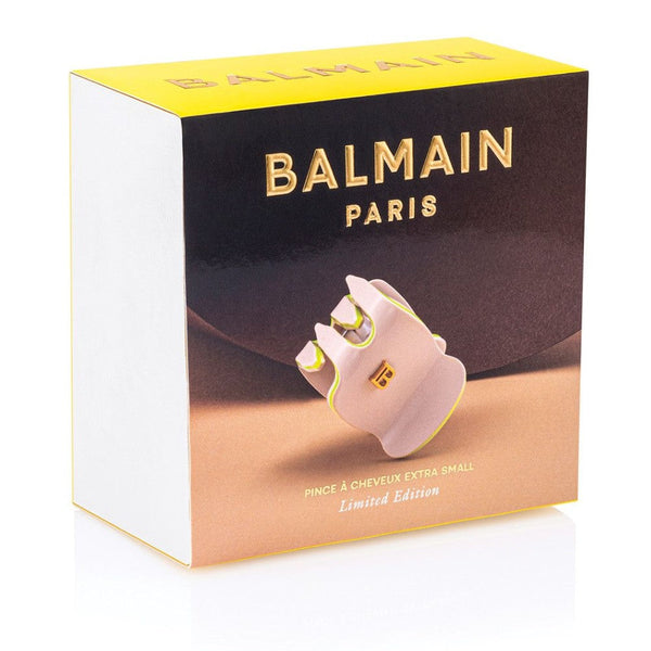 Balmain Limited Edition Extra Small Pinch Clip Tan SS22 - Beauty Affairs2
