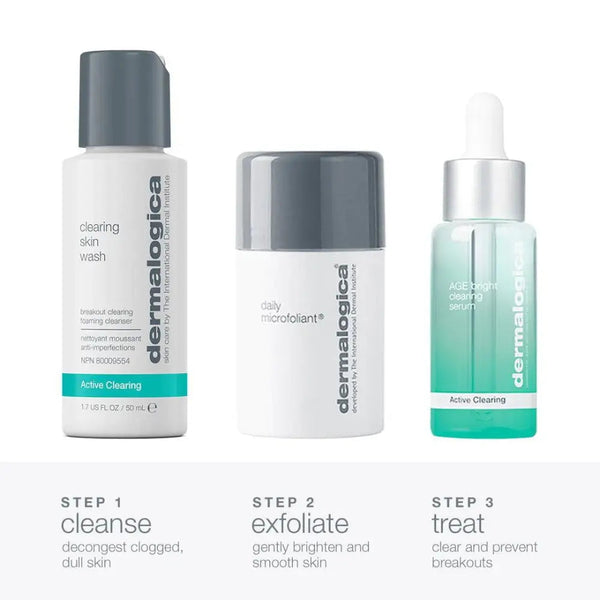 Dermalogica Active Clearing Clear + Brighten Kit 2023 Dermalogica - Beauty Affairs 2