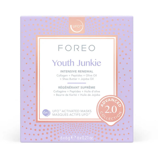 Foreo UFO Collagen Activated Face Mask Youth Junkie x 6 Advanced Collection 2.0 Foreo - Beauty Affairs 1
