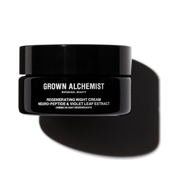 Grown Alchemist Regenerating Night Cream: Neuro-Peptide, Violet Leaf Extract 40ml - Beauty Affairs1