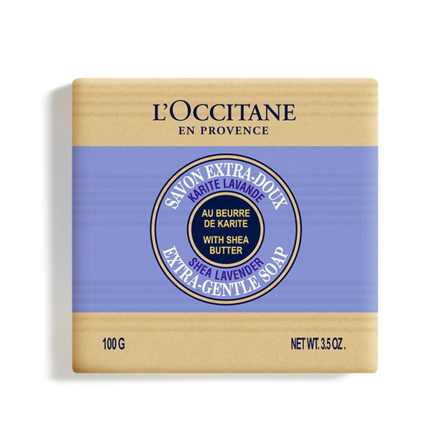 L'Occitane Shea Lavender Extra Gentle Soap 100g - Beauty Affairs1