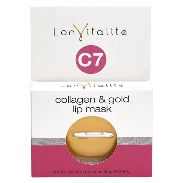 Lonvitalite C7 Collagen and Gold Lip Mask Lonvitalite