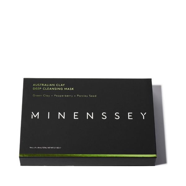 Minenssey Australian Deep Cleansing Clay Mask Set  9x9ml - Beauty Affairs2