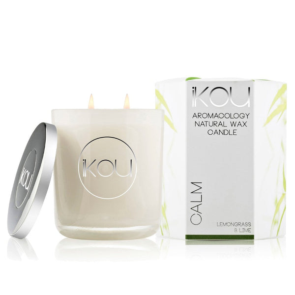 iKOU Eco-Luxury Candle Glass Calm - Beauty Affairs2